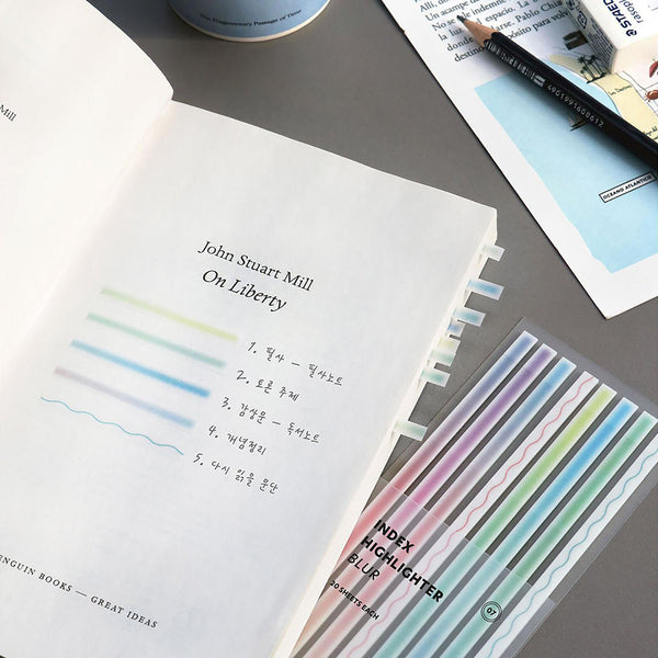 Index Sticky Bookmarks – Tropical, ICONIC, stationery design