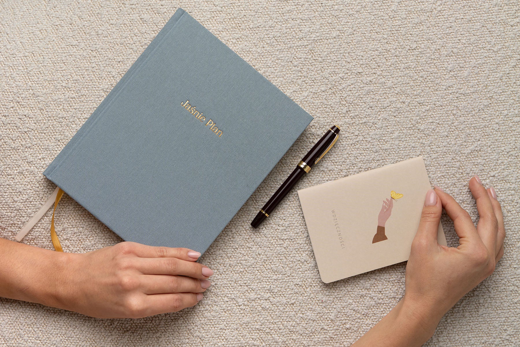 Jaśnie Plan – Undated Planner – Blue
