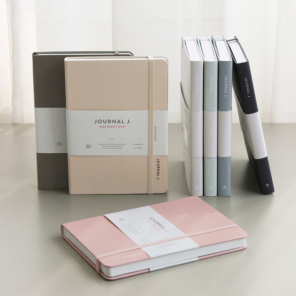 Calendar 2026 Journal J., ICONIC, stationery design