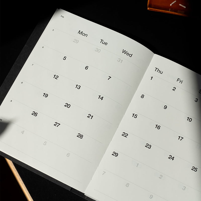 KAL – calendar 2025, Pragmatic Studio, stationery design