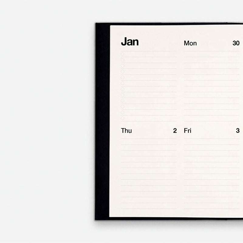 KAL – calendar 2025, Pragmatic Studio, stationery design