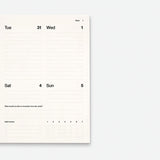 KAL – calendar 2025, Pragmatic Studio, stationery design