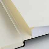 Paper pocket on the inside back cover of the Leuchtturm1917 planner.