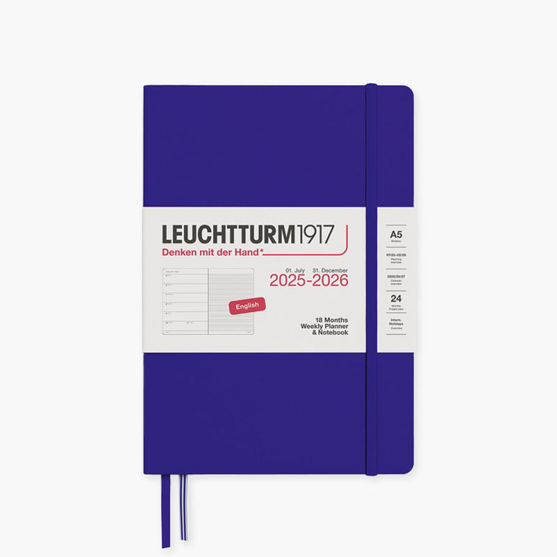 Leuchtturm1917 18-Month Calendar - Ink, Leuchtturm1917, stationery design