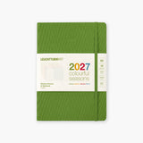 Leuchtturm1917 A5 Weekly Planner 2027 in Green.