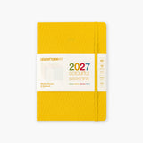 Leuchtturm1917 A5 Weekly Planner 2027 in Yellow.