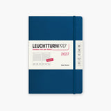 Leuchtturm1917 A5 Daily Planner 2027 in Indigo.