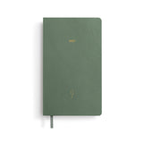 Pocket planner for the first quarter of 2027 in green.