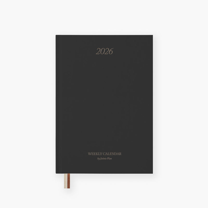 Jaśnie Plan Calendar 2026 – Graphite, Jaśnie Plan, stationery design