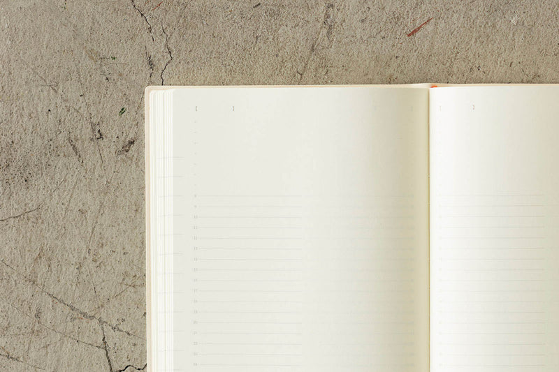 MD Paper Daily Calendar 2026 – A6, Midori, MD Paper, stationery design