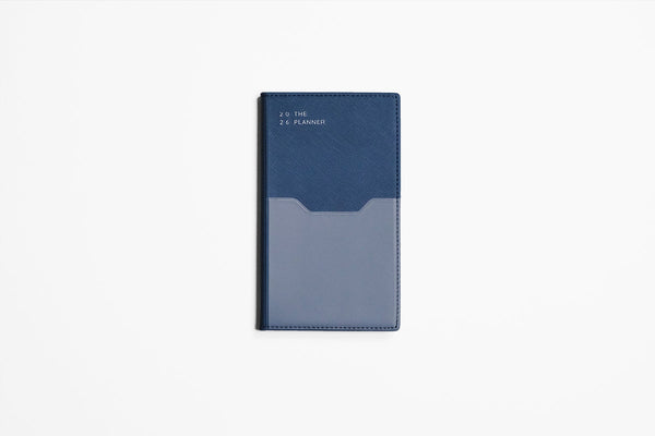Calendar 2026 The Planner S - Steel Blue, ICONIC, stationery design