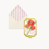 Pop-up Greeting Card – Framed Bouquet, UWP Luxe, stationery design