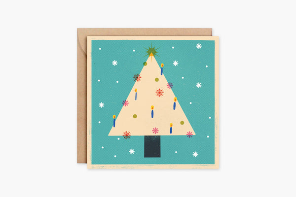 Christmas Greeting Card – Christmas Tree, MUKI Design, stationery design