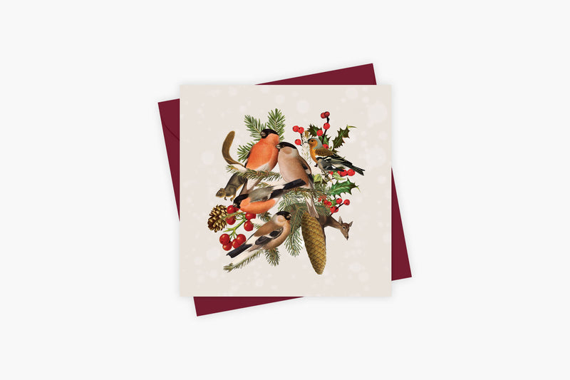 Christmas Greeting Card – Holidays, Hint of Time, stationery design