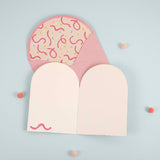 Pop-up Greeting Card – Worm Wishes