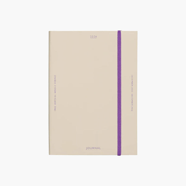 Weekly Calendar 2026 Katy – Ivory, HIGHTIDE, stationery design