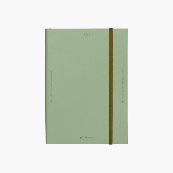 Weekly Calendar 2026 Katy – Green, HIGHTIDE, stationery design