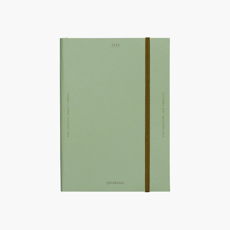 Weekly Calendar 2026 Katy – Green, HIGHTIDE, stationery design