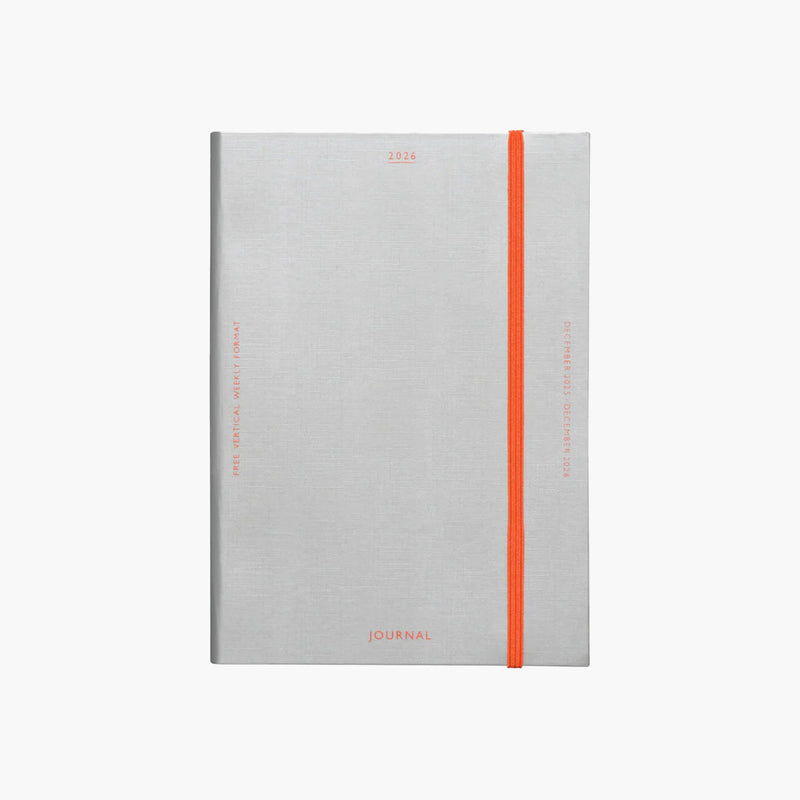 Weekly Calendar 2026 Katy - Silver, HIGHTIDE, stationery design