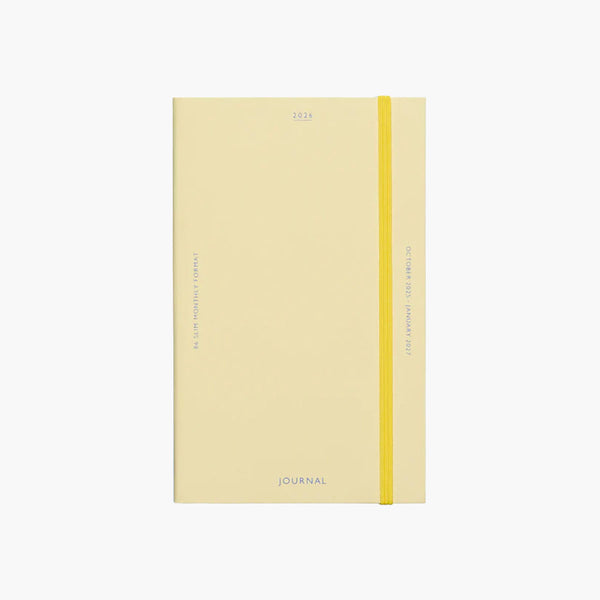 Monthly Calendar 2026 Katy Slim - Cream, HIGHTIDE, stationery design