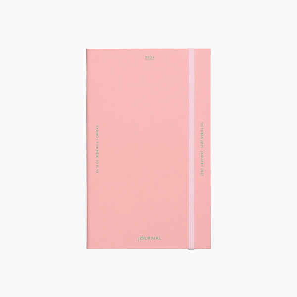 Monthly Calendar 2026 Katy Slim – Pink, HIGHTIDE, stationery design