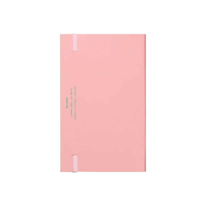 Monthly Calendar 2026 Katy Slim – Pink, HIGHTIDE, stationery design