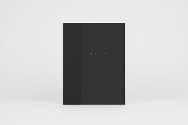 
KLASYK MMXXV Calendar – Black, Papierniczeni, stationery design, 2025 calendar