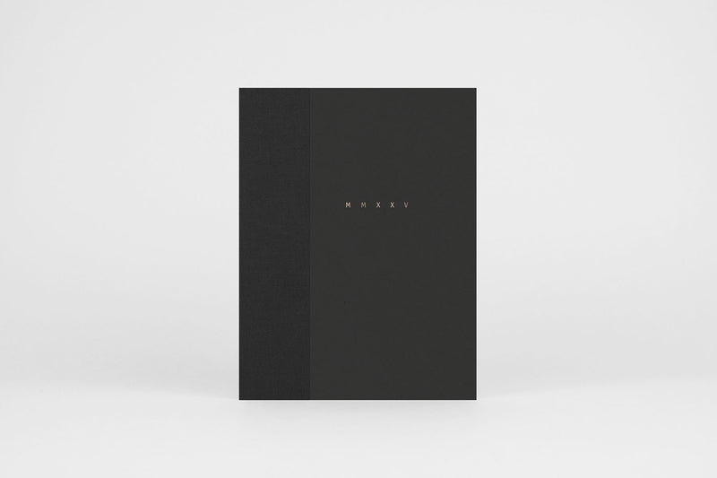 
KLASYK MMXXV Calendar – Black, Papierniczeni, stationery design, 2025 calendar