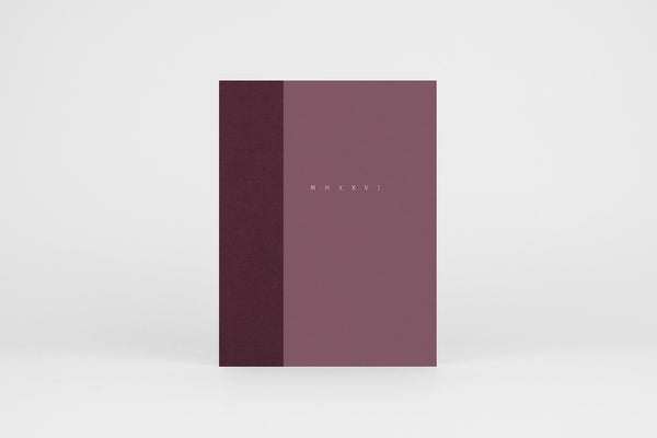 KLASYK MMXXVI Calendar - Dusty Rose, Papierniczeni, Calendar 2026, stationery design