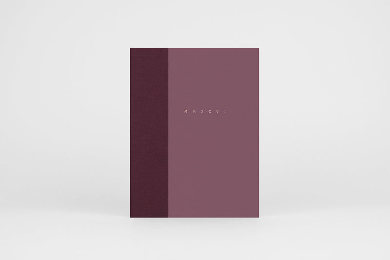 KLASYK MMXXVI Calendar - Dusty Rose, Papierniczeni, Calendar 2026, stationery design