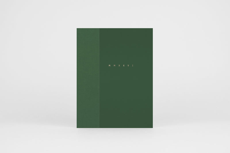KLASYK MMXXVI Calendar - Moss, Papierniczeni, Calendar 2026, stationery design