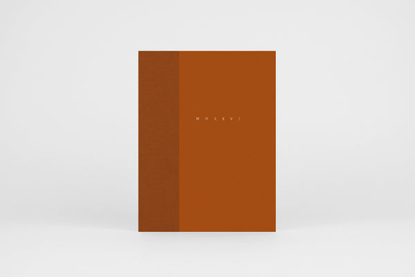 KLASYK MMXXVI Calendar - pumpkin, Papierniczeni, Calendar 2026, stationery design
