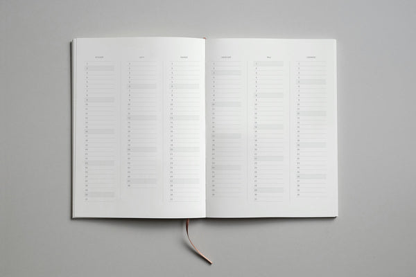 KLASYK MMXXV Calendar, Papierniczeni, stationery design, 2025 calendar