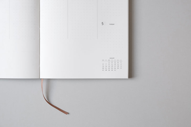 KLASYK MMXXV Calendar – Midnight, Papierniczeni, stationery design, 2025 calendar