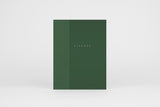 Klasyk Planner - Moss, Undated, Papierniczeni, designer's stationery, home office