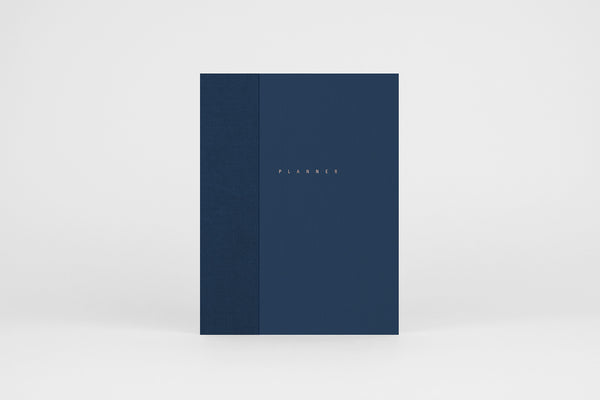 Planner KLASYK – dark blue, Papierniczeni, design office supplies, home office