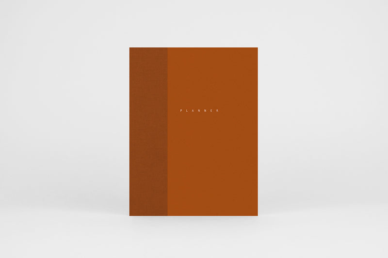 Klasyk Planner - Pumpkin, Undated, Papierniczeni, designer's stationery, home office