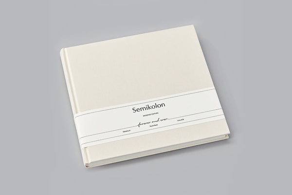 The Guest Book, Semikolon, stationery design