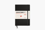 Leuchtturm1917 Daily Planner 2025 A5 – Black, Leuchtturm1917, stationery design