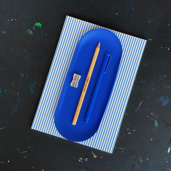 LOLA Tray – Blue, NOTEM, stationery design