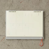 MD Paper Desk Top Calendar 2025 - weekly, Midori, stationery design