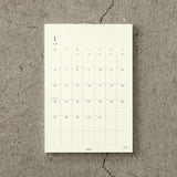 MD Diary Sticker M 2025, Midori, stationery design