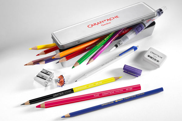 Caran dAche 16-Piece Multiproduct – Set Back to School, Caran d'Ache, stationery design