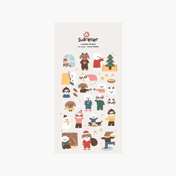 Decorative Stickers – Merry Hoodoo, Suatelier, stationery design