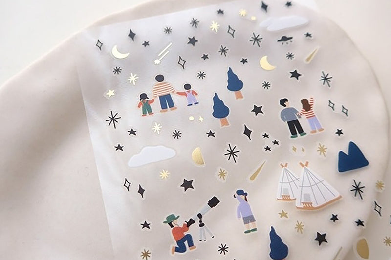 Decorative Stickers – See a star, Suatelier, stationery design