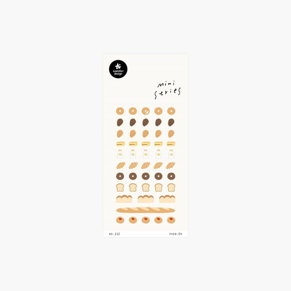 Decorative Stickers MINI – Bakery, Suatelier, stationery design