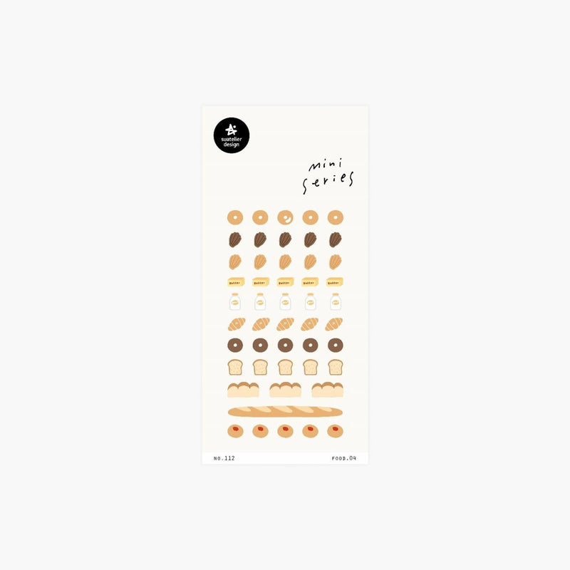 Decorative Stickers MINI – Bakery, Suatelier, stationery design