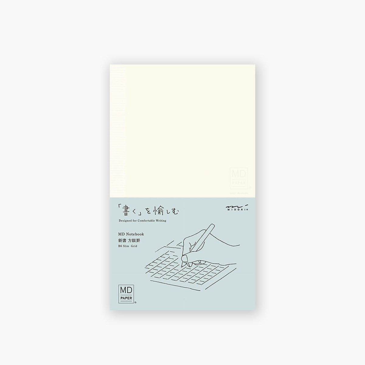 Midori MD Paper SLIM Notebook – Grid – PAPIERNICZENI