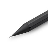 Kaweco SPECIAL Aluminium Mechanical pencil in black with extendable lead.
