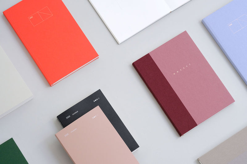 KLASYK MMXXVI Calendar - Dusty Rose, Papierniczeni, Calendar 2026, stationery design